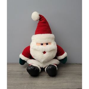 VTG 1995 Kmart Fordlet International Santa Claus Stuffed Plush Christmas Red